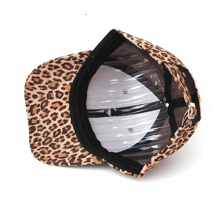 Leopard Print Baseball Cap