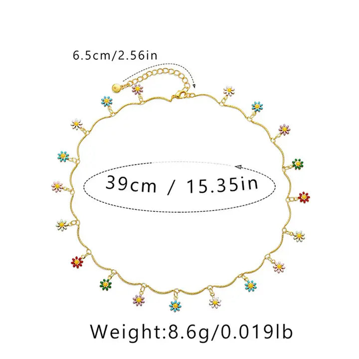 Daisy Pendant Necklace