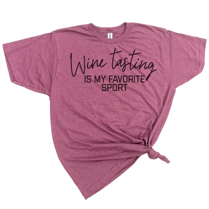 Wine Tasting Graphic Tee