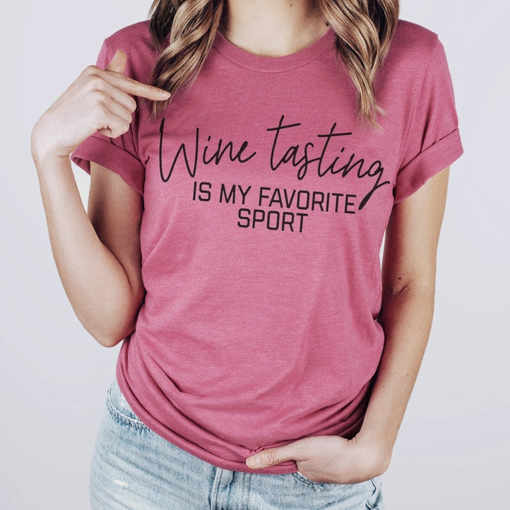Wine Tasting Graphic Tee